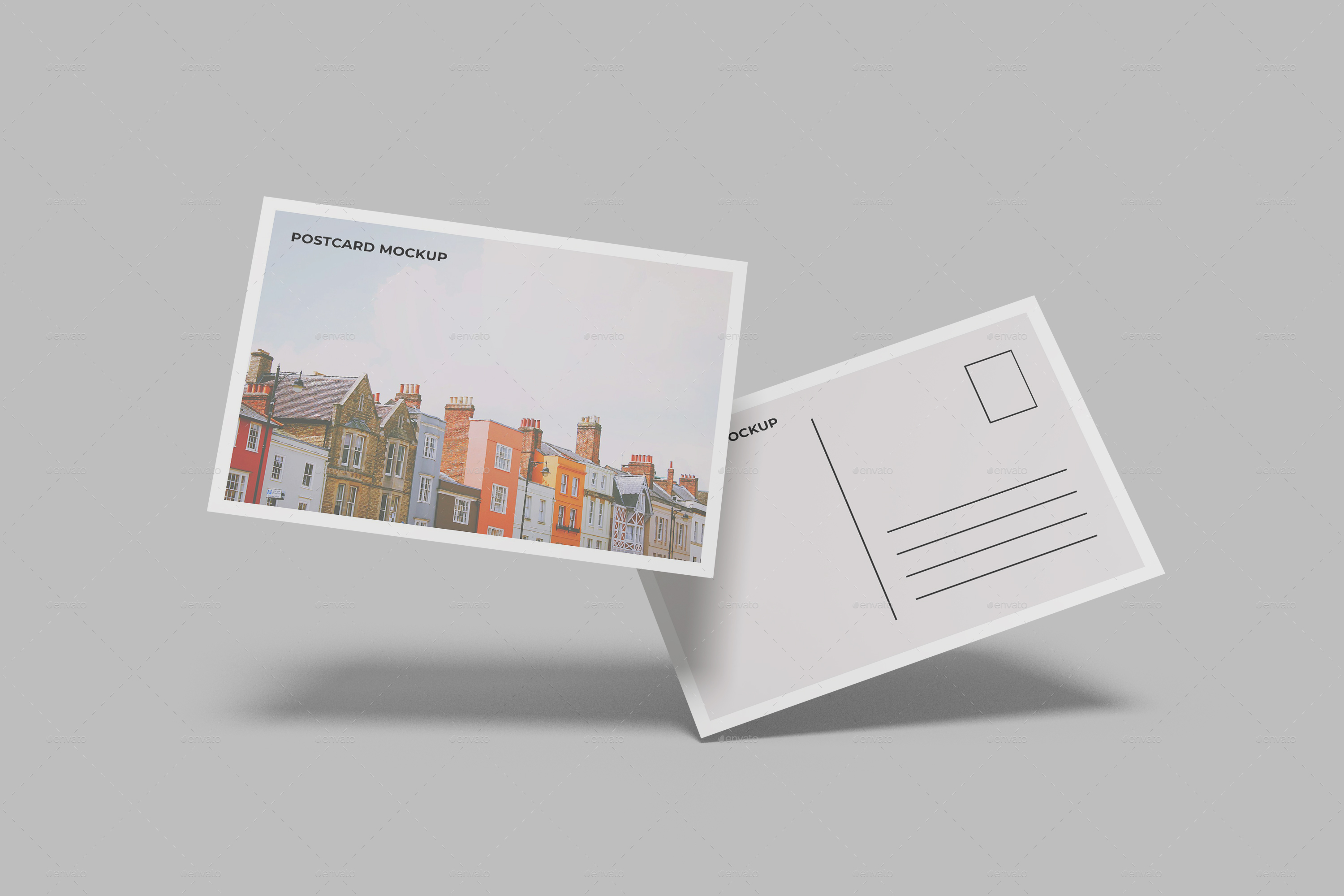Postcard Mockup, Graphics GraphicRiver